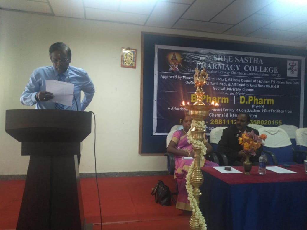 Sree Sastha Pharmacy College Chennai Campus photo 8